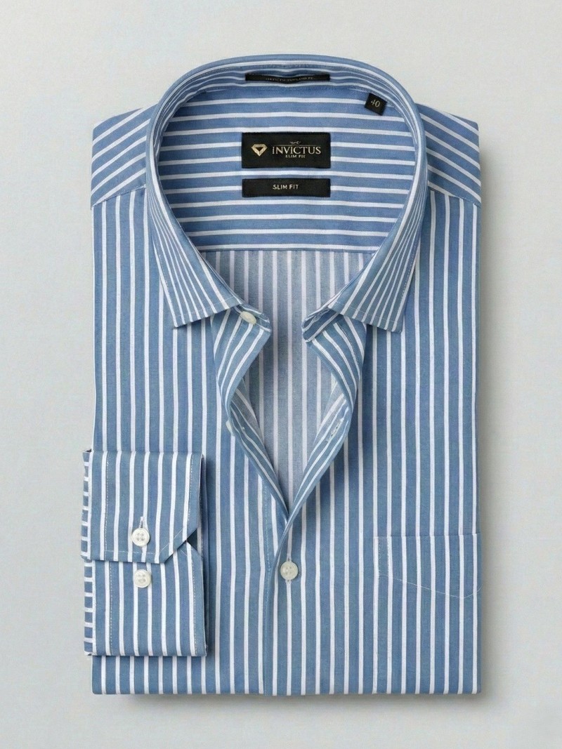 INVICTUS Men Striped Casual Shirt