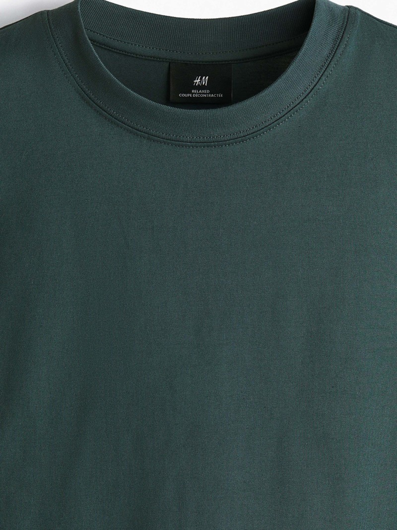 H&M Pure Cotton Loose Fit T-Shirt