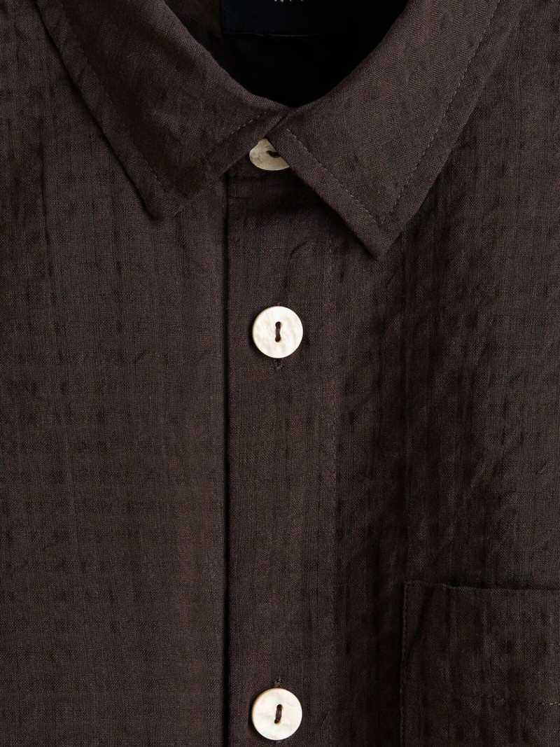 H&M Pure Cotton Regular Fit Seersucker Shirt