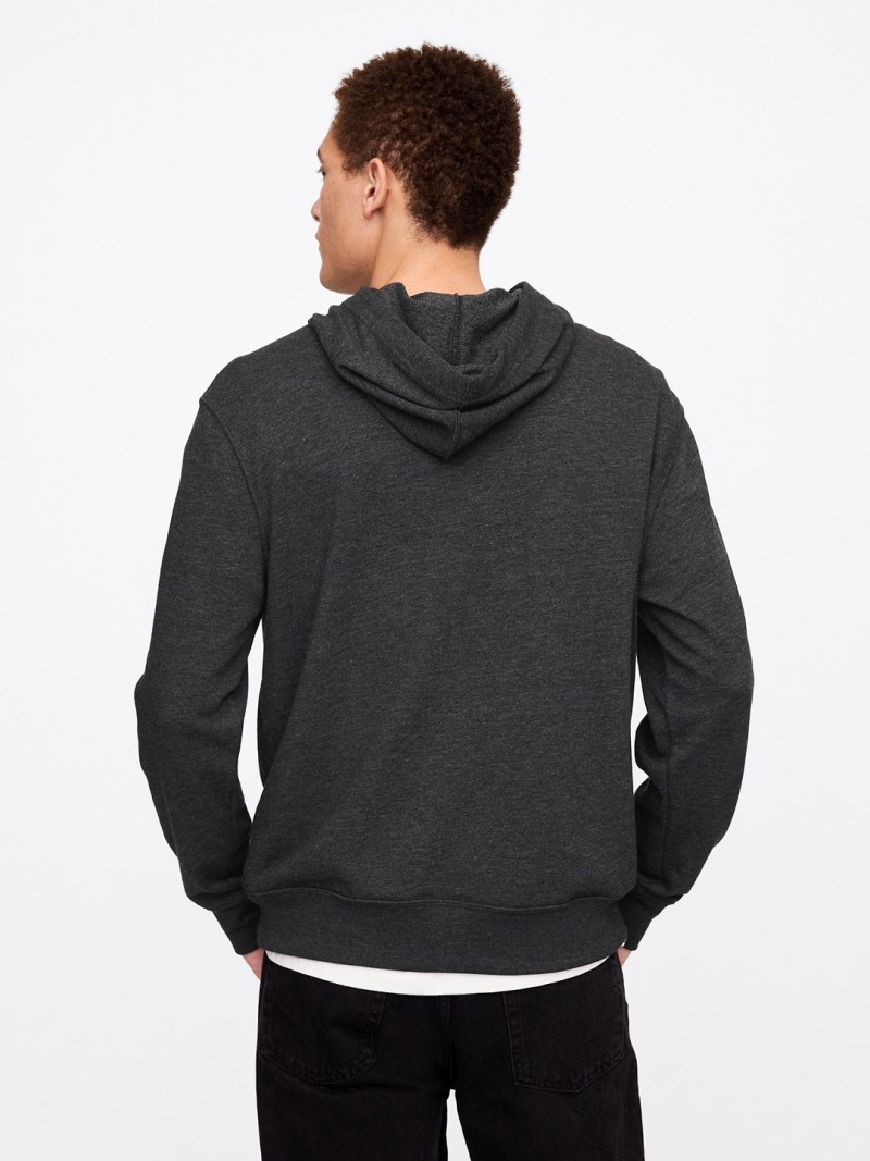 GAP Brand Logo Printed Hooded Sweatshirt