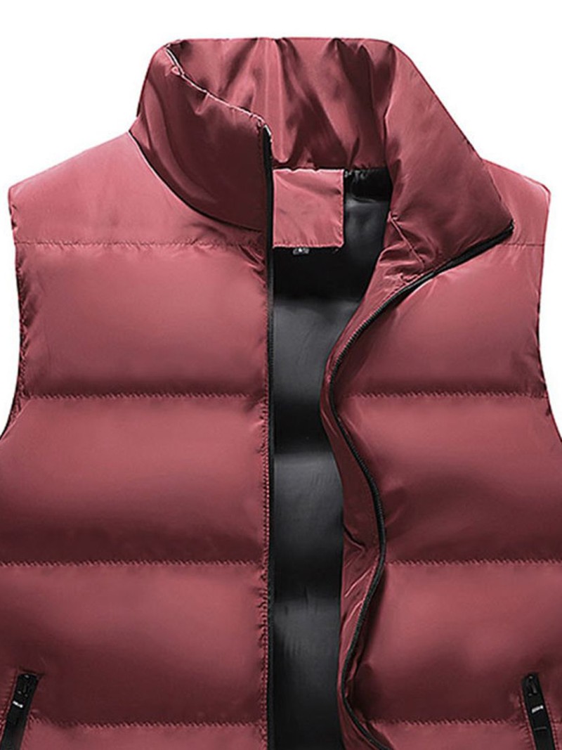 StyleCast x Revolte Mock Collar Gilet Casual Jacket